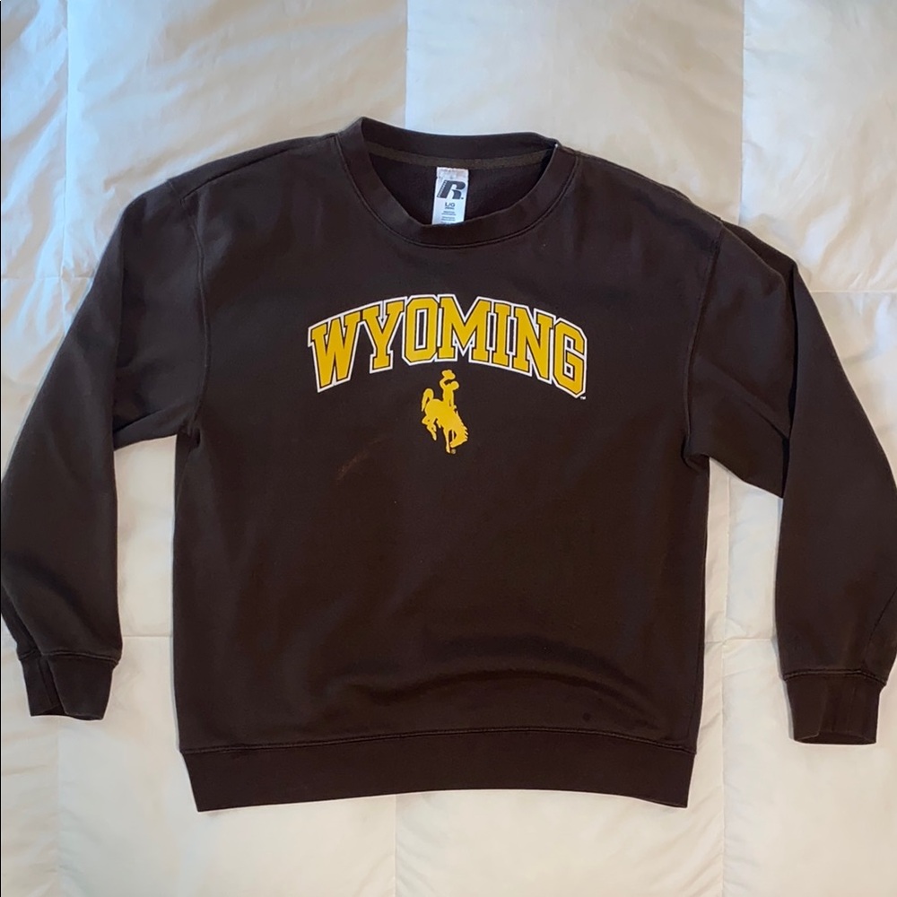 Russell Athletic University of Wyoming Crewneck Sweatshirt